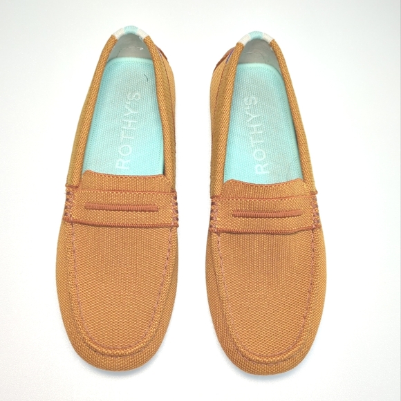 Rothy's The Driving Loafer in Cognac - Picture 4 of 13